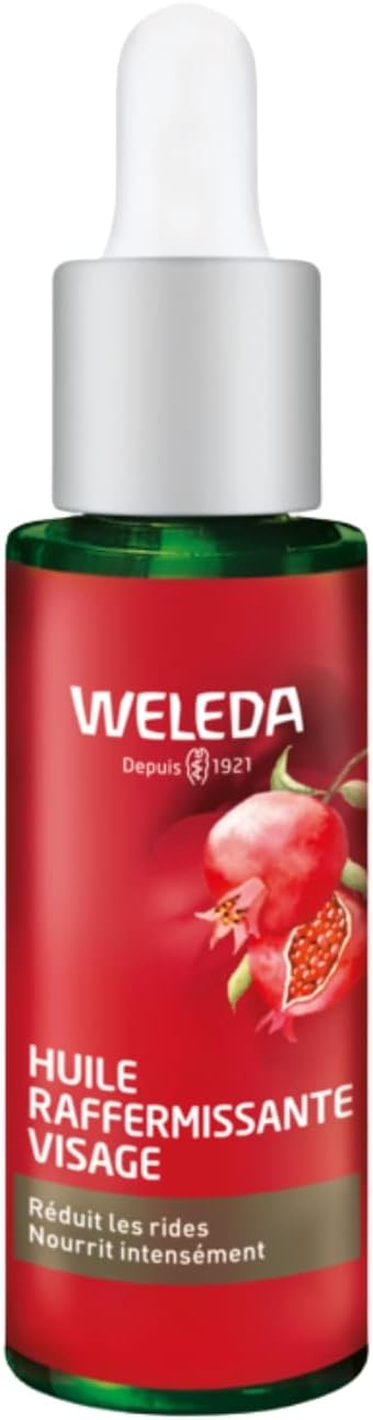 WELEDA - Facial Pomegranate Firming Oil - Antioxidant booster and radiance - For soft and radiant skin - 30 ml - Image 1