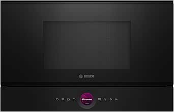 Bosch BEL7321B1 Series 8 Einbau-Mikrowelle, 900 W, 21l, Großflächengrill, AutoPilot 10, schwarz - Image 1