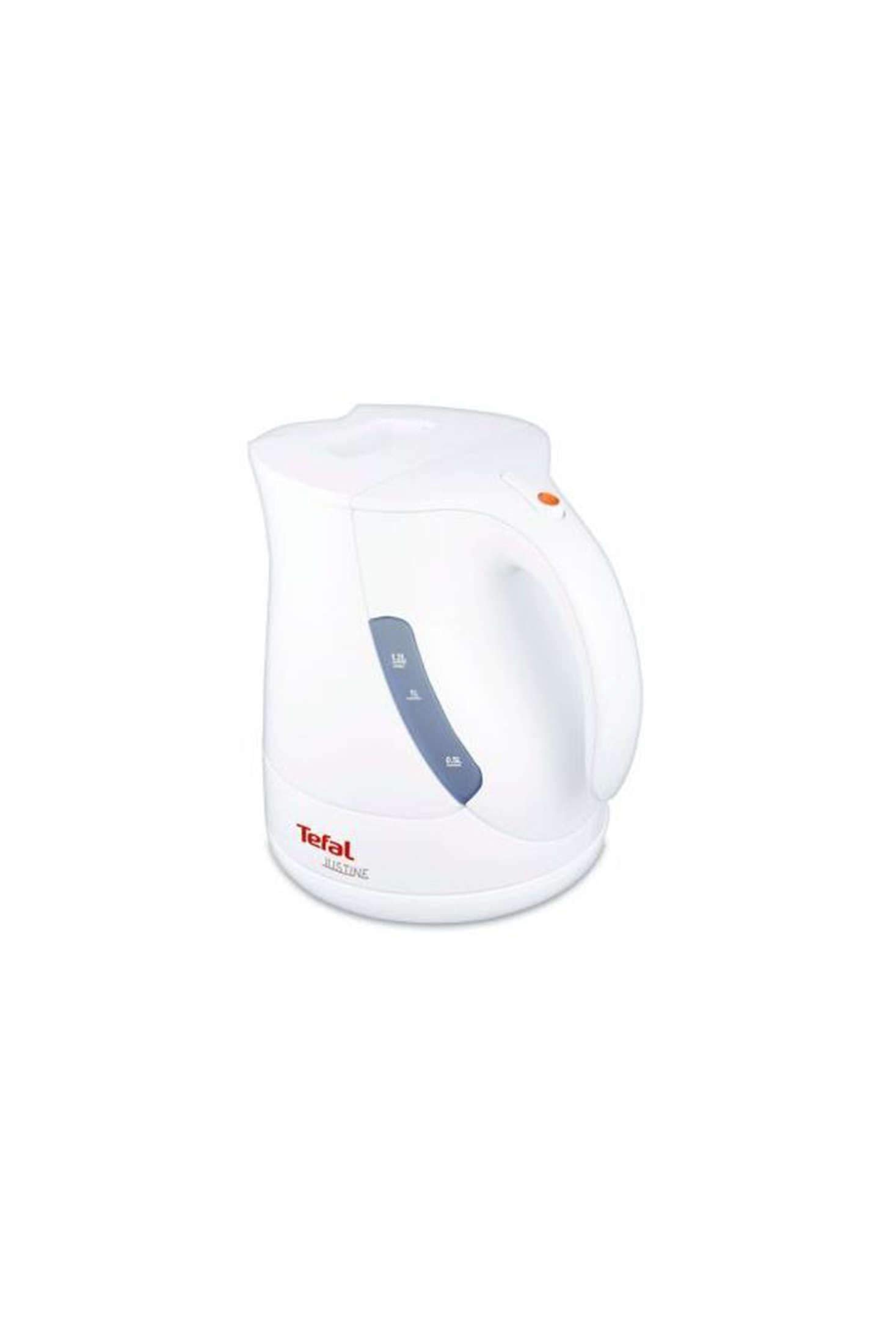 Tefal Justine BF512011 Cordless Electric Kettle, Capacity 1.2 L, Hidden Resistor, Visible Water Levels, 360° Rotating Base, Anti-Limescale Filter, Justine BF512011 - Image 1