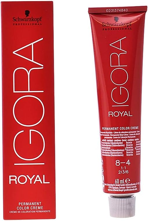 Schwarzkopf Igora Royal Permanent Color Cream 8-4, 60 ml - Image 1
