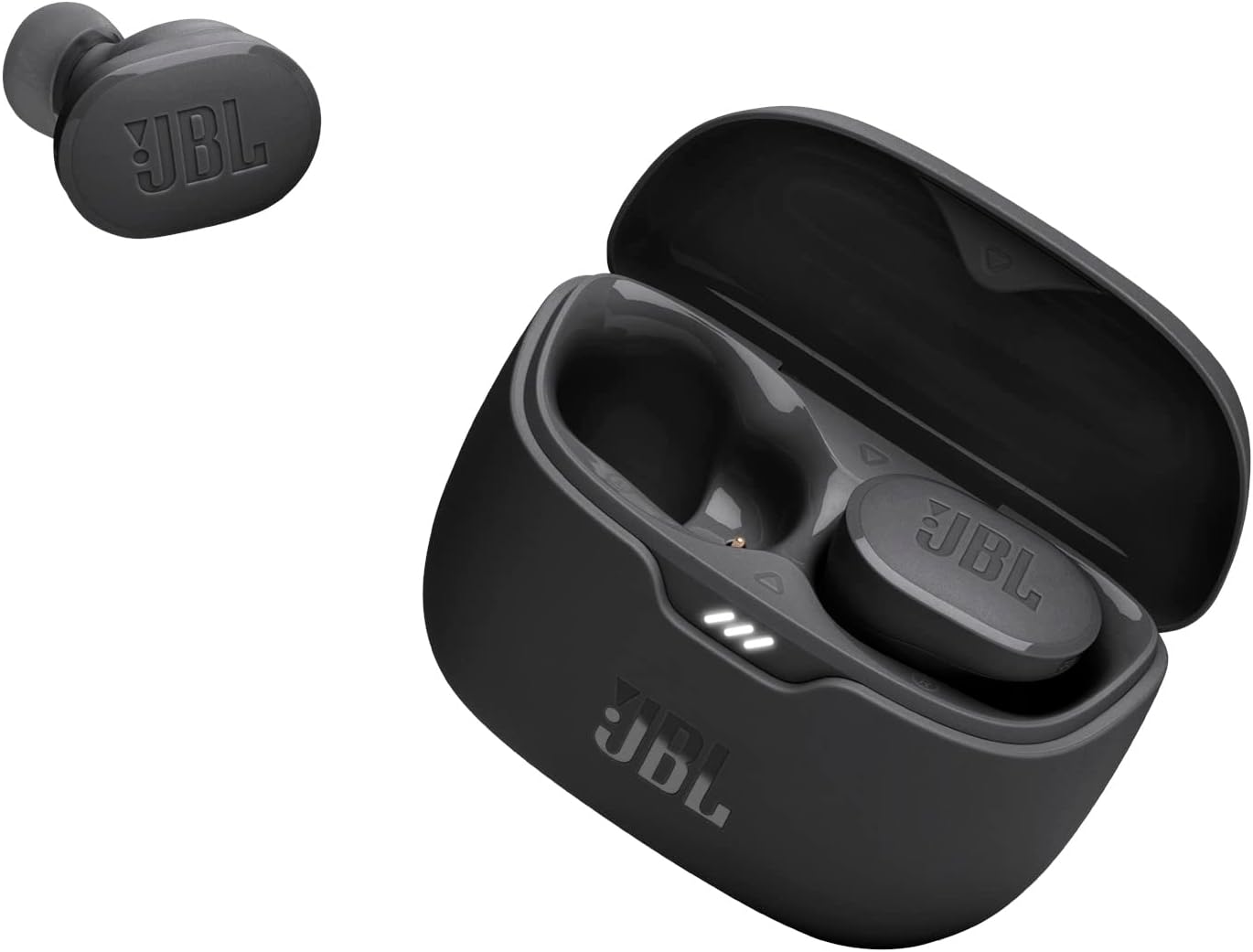 JBL Tune Buds, Écouteurs sans fil avec Réduction de Bruit, Bluetooth 5.3, autonomie jusqu'à 48 h, charge rapide, son JBL Pure Bass, noirs - Image 1