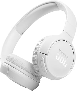 TUNE 510BT - Wireless On-Ear Headphones - Equipped with Bluetooth Technology - Multi-Point Connection - Lightweight, Comfortable and Foldable - Up to 40 Hours of Listening - White - Image 1