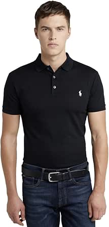 Ralph Lauren Slim Fit Elastic Pique Polo Shirt