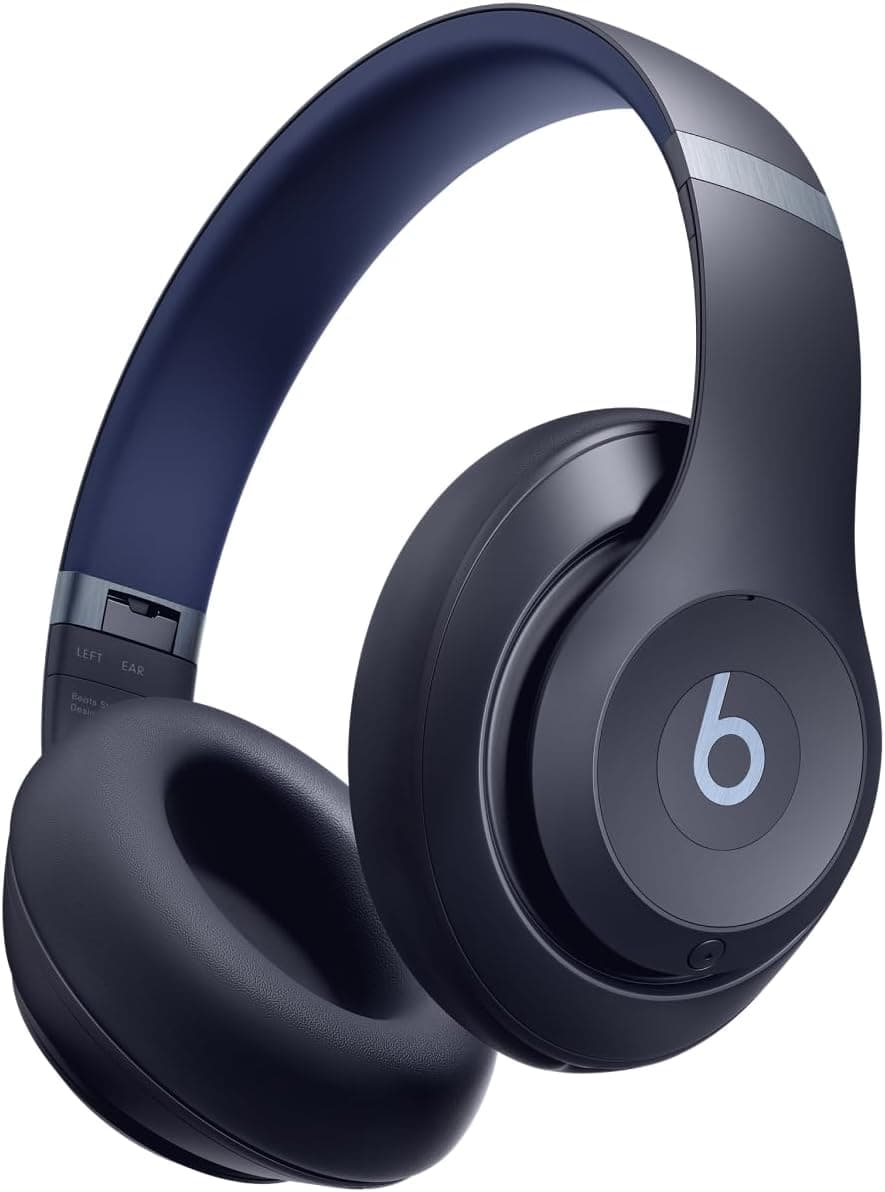 Beats Studio Pro - Casque sans Fil avec Bluetooth et Réduction du Bruit - Audio Spatial personnalisé, Audio USB-C au Format Lossless, Compatibilité Apple et Android - Bleu Nuit