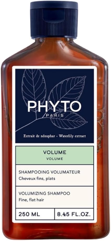 Phyto Paris Volume Shampoo for Fine and Flat Hair - Provides Lightness and Radiance - Enriched with Water Lily Extract and White Mallow - Shampoo without Silicone or Colouring - Image 1