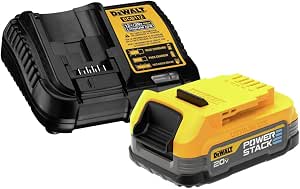 DEWALT 20V Max* Starter Kit with POWERSTACK Compact Battery and Charger (DCBP034C) - Image 1