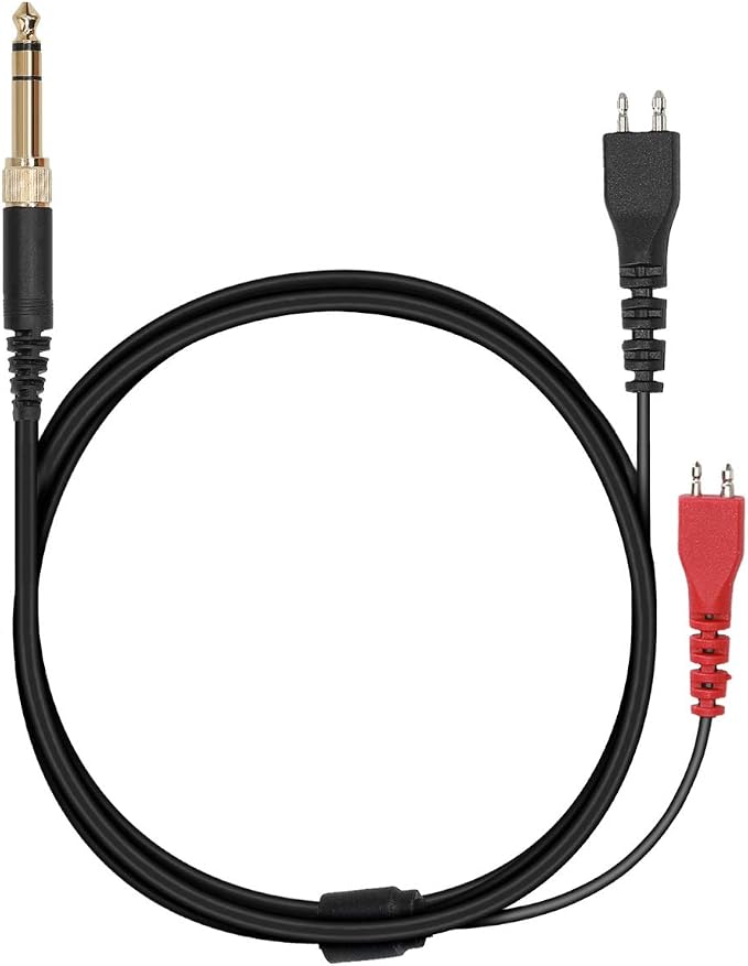 kwmobile Cable Compatible with Sennheiser HD25 / HD560 / HD540 / HD480 / HD430 / HD414 / HD250 - Replacement 3.5mm Headphone Cable - Image 1