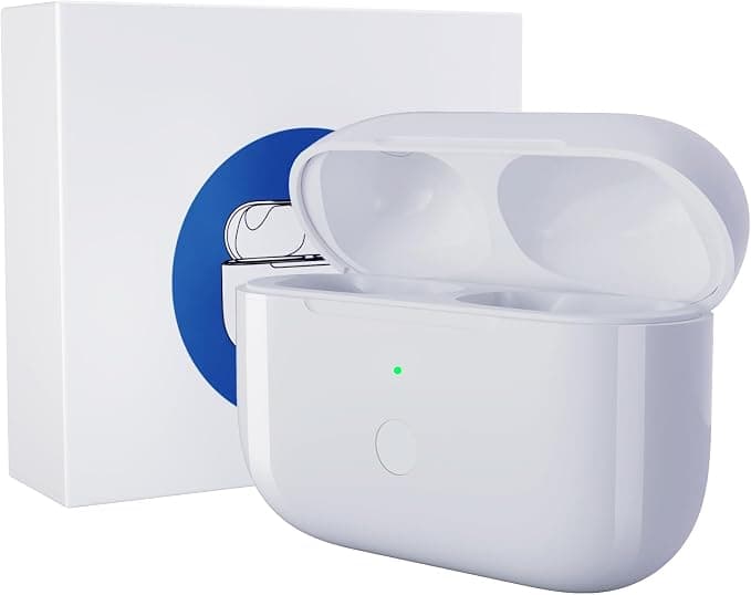 Uluck Replacement Wireless Charging Case Compatible with AirPods 3rd Generation Case for AirPod 3rd Generation with Bluetooth Button for Pairing