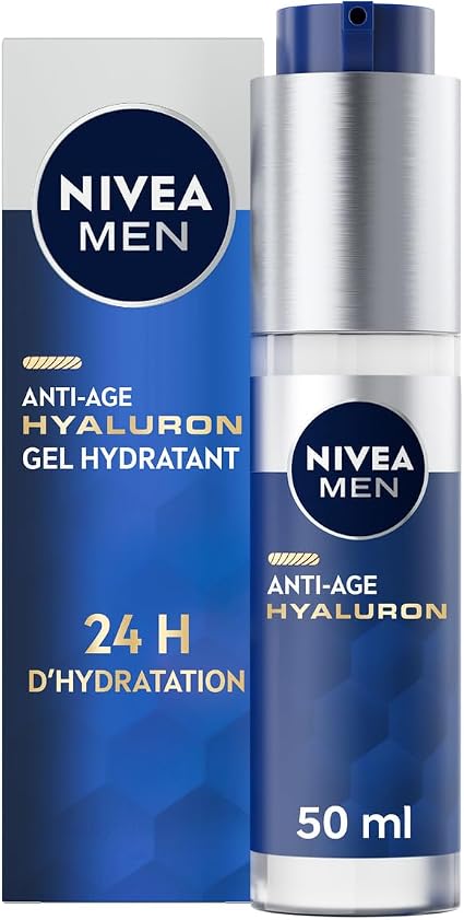 NIVEA MEN Active Age Full Anti-Aging Day Cream (1 x 50 ml), Face Cream Enriched with Creatine and Caffeine, 6-in-1 Moisturizing & Anti-Aging Cream with Light Texture - Image 1