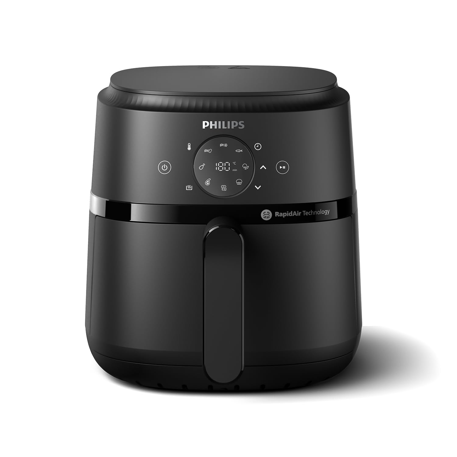 Philips Airfryer 2000 Series - Air Fryer 4.2L, 13 Cooking Modes, RapidAir Technology, Up to 90% Less Fat, Cooking Window, Touch Screen, Black (NA229/00) - Image 1