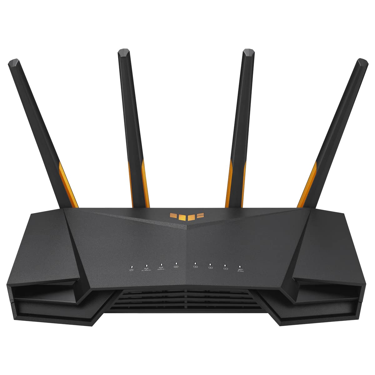 ASUS TUF-AX4200 - AX4200 Gaming Router with Wi-Fi 6 (802.11ax) Dual Band, Mobile Gaming Mode, AiProtection Pro Free for Lifetime, AiMesh, Gear Accelerator, Gaming Port and Adaptive QoS - Image 1