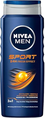 NIVEA MEN Sport Relaxing Shower Gel for Men 500 ml - Image 1