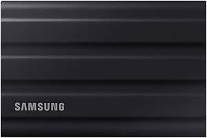 Samsung External SSD T7 Shield, 1 TB, Black, MU-PE1T0S/EU, Read/Write Speed up to 1050MB/s, USB 3.2 Gen 2 - Image 1