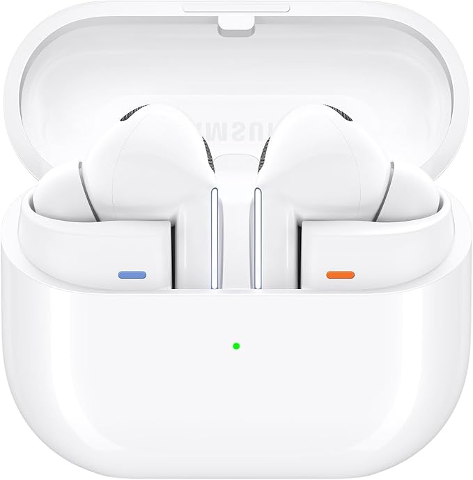 Samsung Galaxy Buds3 Bluetooth Earbuds, Wireless In-Ear Headphones with Active Noise Cancellation, Adaptive Noise Cancelling In-Ear Earphones with 360 Degree Audio, White Case - Image 1
