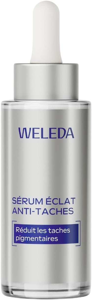 Weleda Bleue Gentian & Edelweiss Radiance Serum – Anti-Aging Redensifying Treatment 50+, Visibly Reduces and Brightens Spots – 30 ml - Image 1
