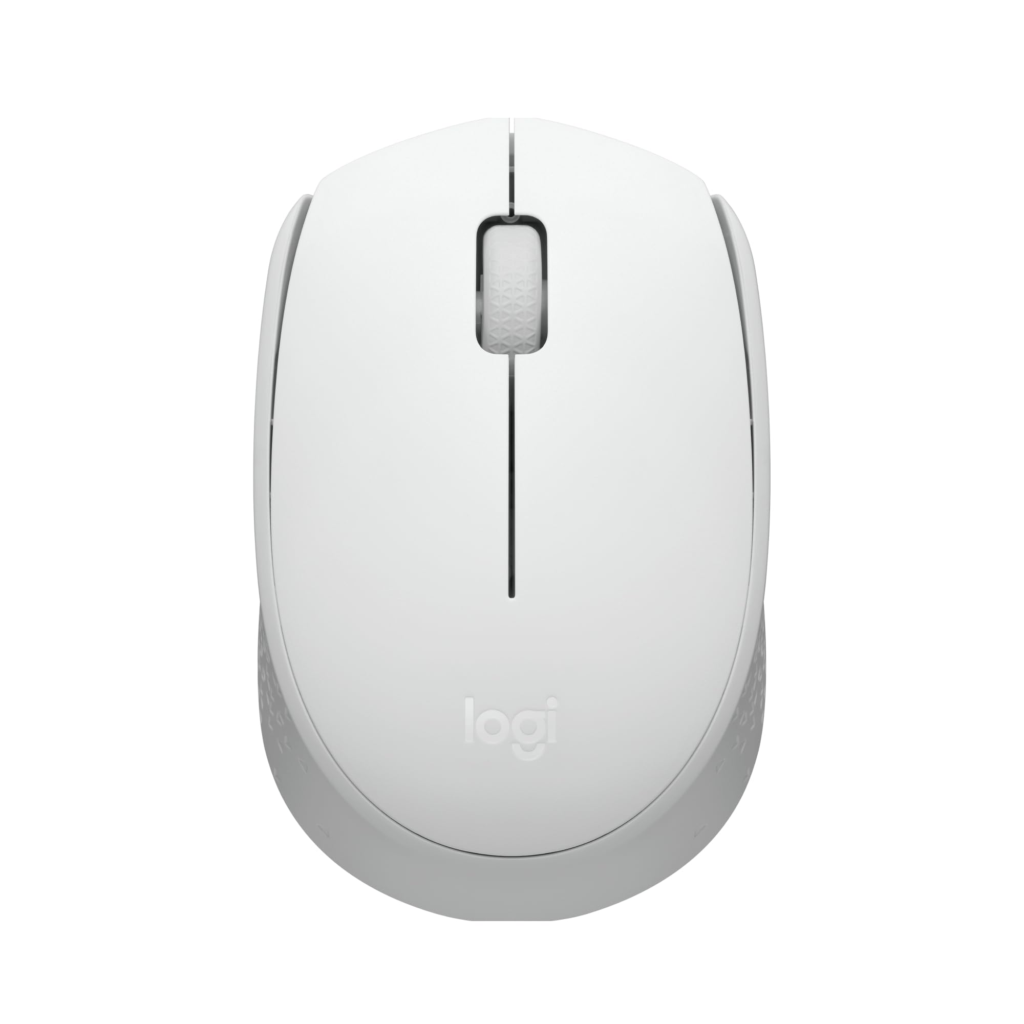 Logitech M171 Wireless Mouse for PC, Mac, Laptop, 2.4GHz with Mini USB Receiver, Optical Tracking, 12 Months Battery Life, Ambidextrous - White - Image 1