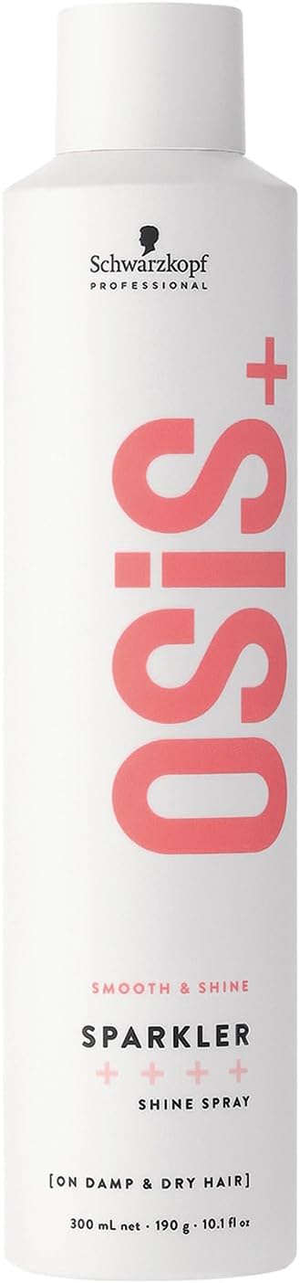 Schwarzkopf Professional OSiS Sparkler Silicone-Free Heat Protection Heat Protection No Frizz Shine Detangling Light Revitalization 300ml - Image 1
