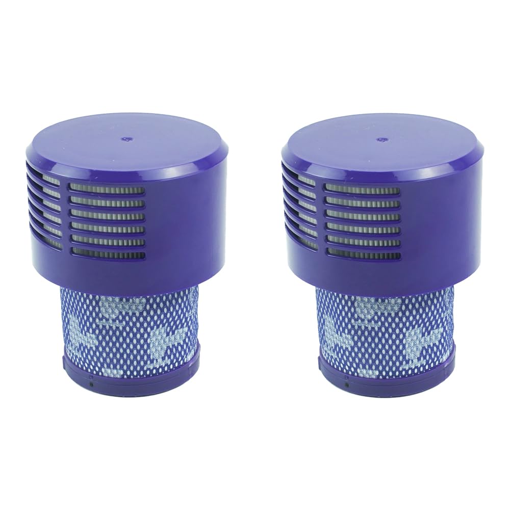2Pcs Replacement V10 Filters for Dyson V10 Cyclone Series, V10 Absolute, V10 Animal, V10 Total Clean, SV12 - Image 1