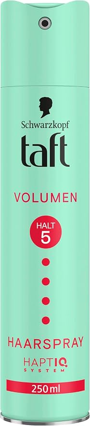 Schwarzkopf TAFT Volume Hair Spray (250ml), Hold 5, For Fine and Thinning Hair, Vegan Formula - Image 1