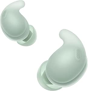 Sony LinkBuds Fit Wireless Bluetooth Earphones with Noise Cancelling - Comfortable, IPX4, Hi-Res Audio, Ambient Sound Mode, 21H Battery Life, Multipoint Connection, iOS and Android - Green - Image 1