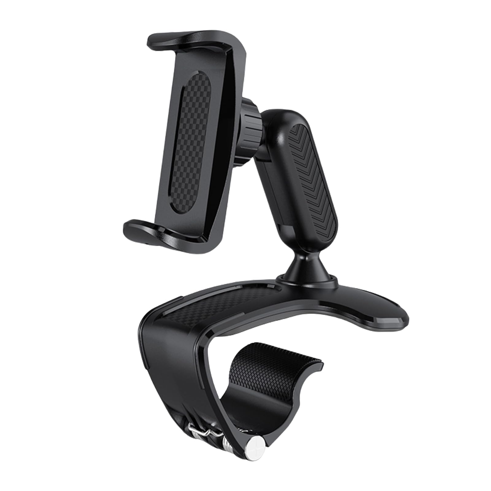 360° Adjustable Car Phone Holder, Car Mobile Phone Bases, 4 to 7 Inch Smartphone Car Holder, Car Phone Holder for Dashboard GPS Car Holder - Image 1
