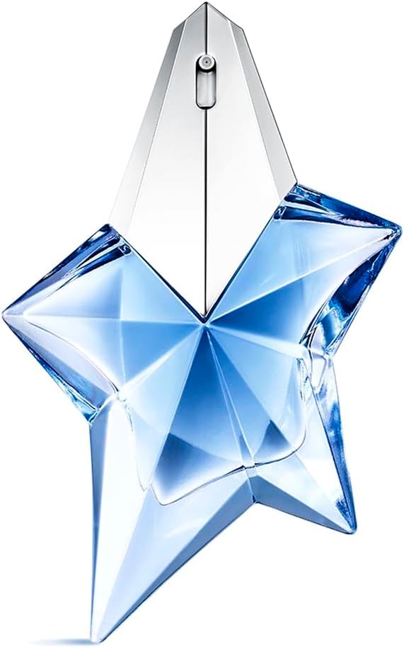 MUGLER Angel - Eau de Parfum Rechargeable Pour Elle - Parfum Femme - Ambré Gourmand - Patchouli, Accord Praline & Absolu de Vanille - Tenue Longue Durée - Spray Vaporisateur - 25 ml - Image 1