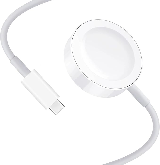 2025 Latest Version-Quick Charger for Watch, USB C to Magnetic Watch Fast Charging Cable (1m), Magnetic Wireless Charger Compatible with Apple iWatch Series 9 8 7 6 5 4 3 2 1 Ultra 2/1 - Image 1