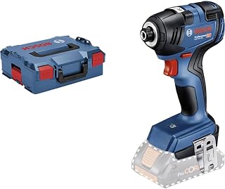 Bosch Professional 18V System visseuse à chocs sans-fil GDR 18V-200 (couple maxi de 200 Nm, avec 1/2 calage L-BOXX pour accessoires, calage L-BOXX, L-BOXX) - Image 1