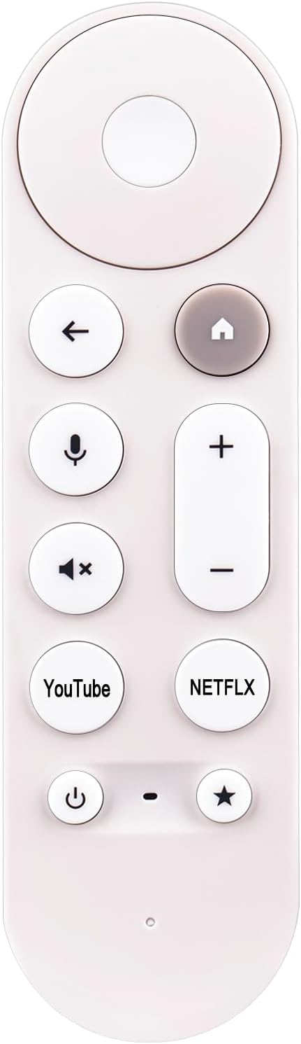 VINABTY Télécommande Vocale Remplacée Convient pour Chromecast Google TV (4K & HD) & Google TV Streamer (4K) - Image 1