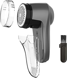 BLACK+DECKER BXLR500E - Rase Peluches sans Fil, autonomie de 90 Min, Chargeur USB, réservoir Amovible Facile à Nettoyer, Convient à Tous Les Tissus, Design Ergonomique - Image 1