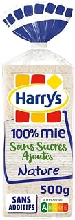 Harry's Soft and Crustless Mie Bread - 500 g - 100% Mie Nature - Ideal for Healthy and Tasty Breakfasts! - Set of 4 - Image 1
