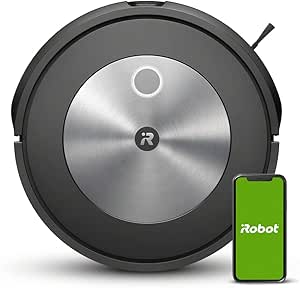 iRobot Roomba® j7 Smart Robot Vacuum Cleaner with 2 Multi-Surface Rubber Extractors – Ideal for Pets – Mapping, Memories, Adapts to Your Home – Detects and Avoids Objects - Image 1