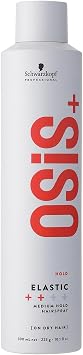 Schwarzkopf Professional OSiS Elastic Hair Lacquer Layered Smooth Finish Anti Moisture Thermal Protection Normal Hold 300 ml - Image 1