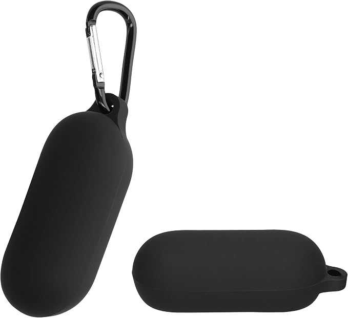 kwmobile Case Compatible with Sony WF-C700N - Case for Headphones - Silicone Protective Case - Black - Image 1
