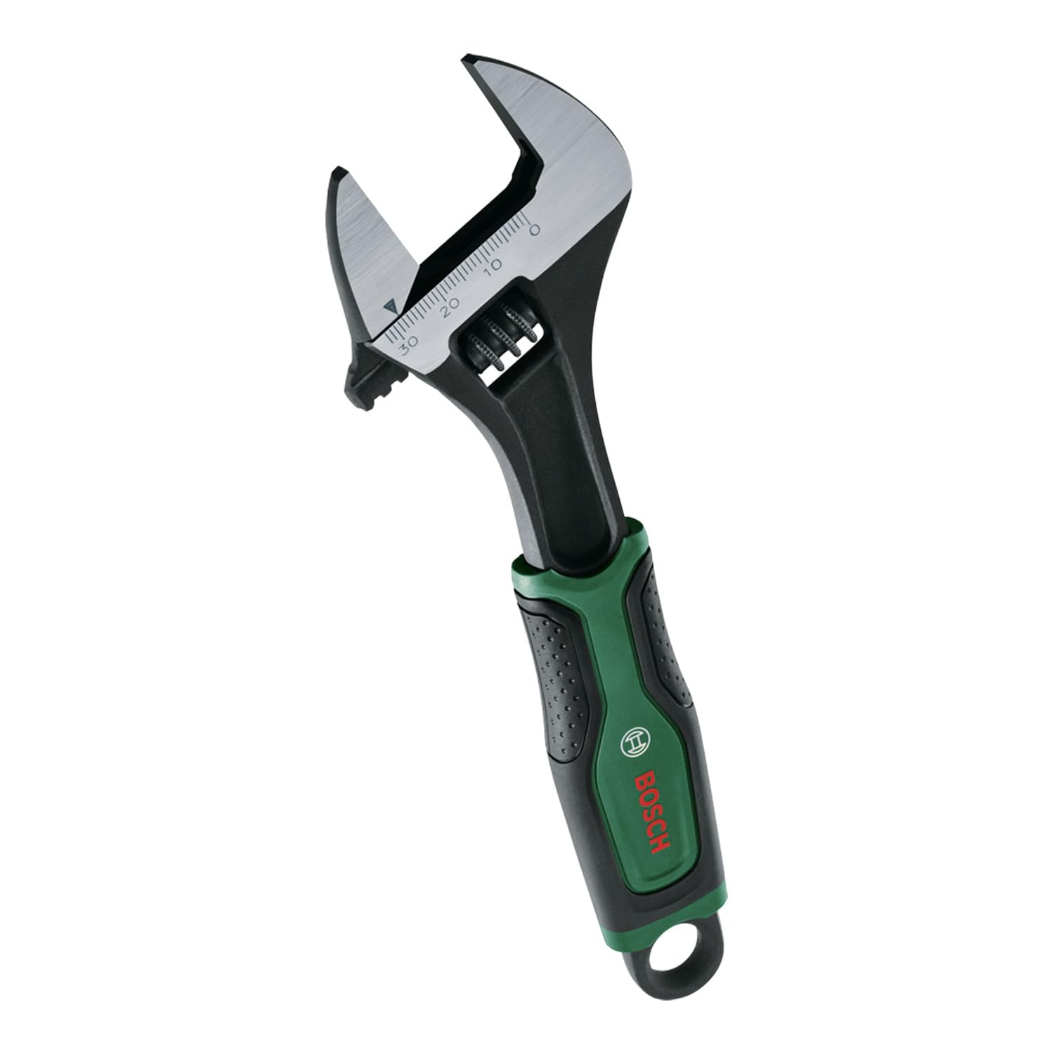 Bosch 8 pounces/200 mm adjustable wrench (high quality and robust; long life; softgrip coating; easy opening up to 30 mm) - Image 1