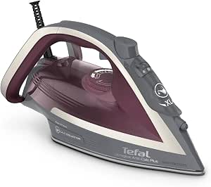 Tefal Ultragliss Anti-Calc Plus FV6840E0 Iron Steam Iron 2800 W Purple,Silver - Image 1