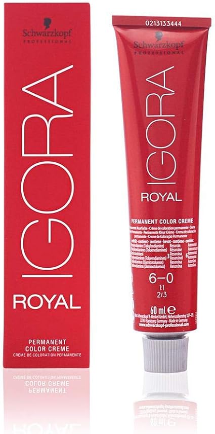 Schwarzkopf Igora Royal 6-0 Hair Colour 60 ml - Image 1