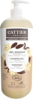 Cattier - Gel douche sans sulfate Parfum Vanille - Tonka 1L - Image 1