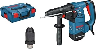 Bosch Professional perforateur GBH 3-28 DFR (avec chiffon, mandrin automatique 13 mm, mandrin interchangeable SDS plus, poignée auxiliaire, tube de graisse, coffret) - Image 1