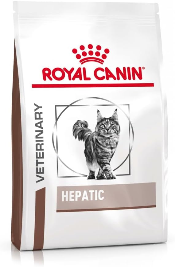 Royal Canin Veterinary Hepatic Feline Cat | 2 kg | Complete Dietary Food for Cats | to Support Liver Function | Chronic Liver Impairment | Dry Food - Image 1