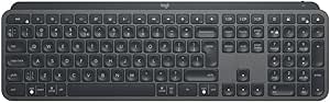 Logitech MX Keys for Business - Wireless Backlit Keyboard, US International QWERTY Keyboard - Grey - Image 1