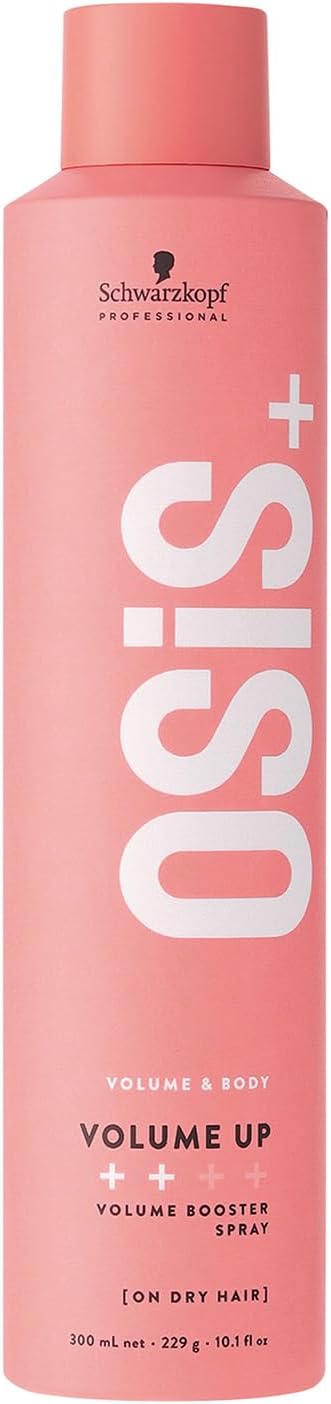 Schwarzkopf Professional OSiS Volume Up Antistatic Volumizing Spray for Hairdressing Enhanced Hair Texture Root Removal On Dry Hair Normal Hold 300ml - Image 1