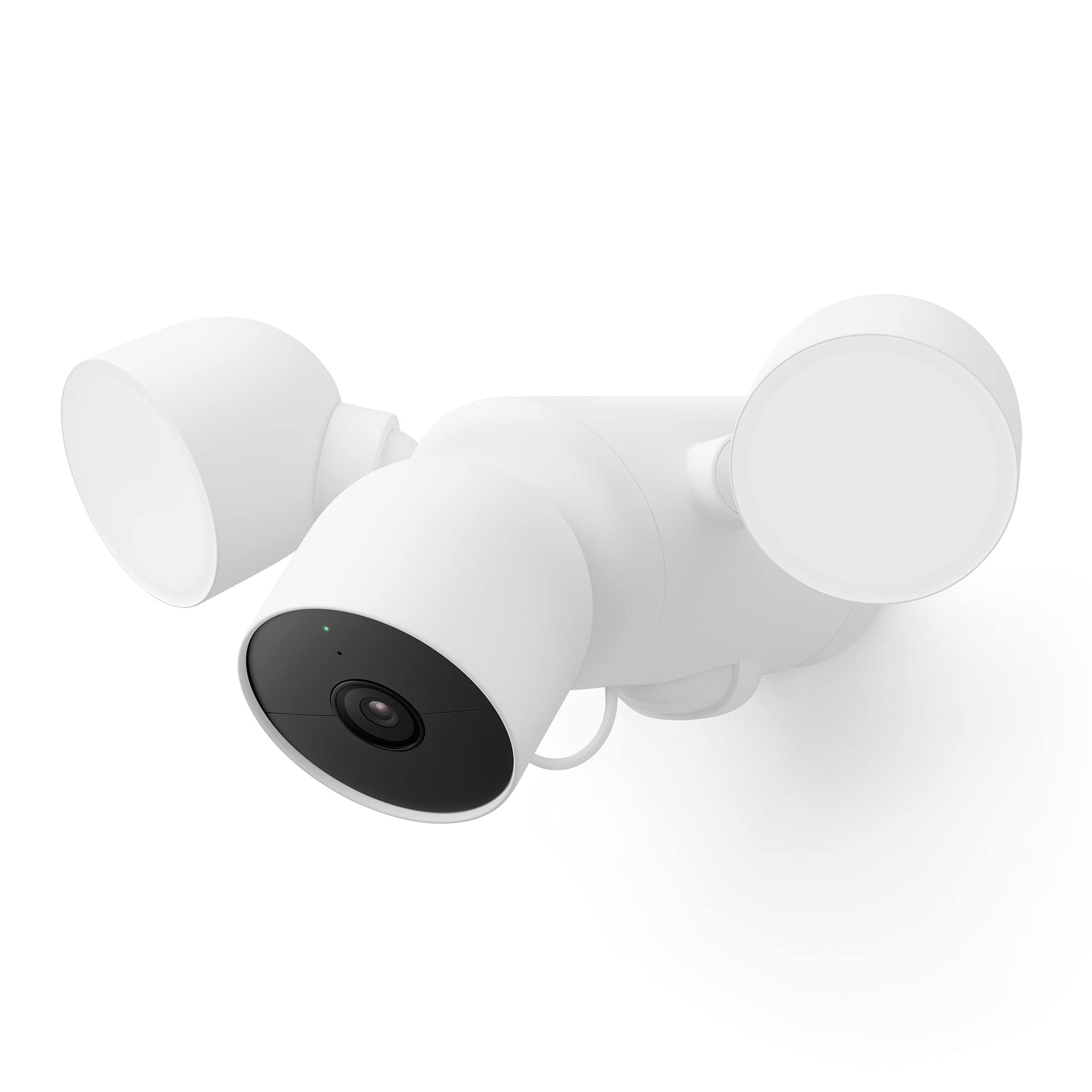 Google Nest Cam with Projector (Outdoor - Wired) - Smart Security Camera - 1080p Projector Security Camera, Snow - Image 1