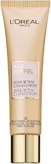 L'Oréal Paris Age Perfect Crème de Jour Teintée Moyenne à Sombre Hydratante pour Peaux Sèches et Matures 30 ml - Image 1