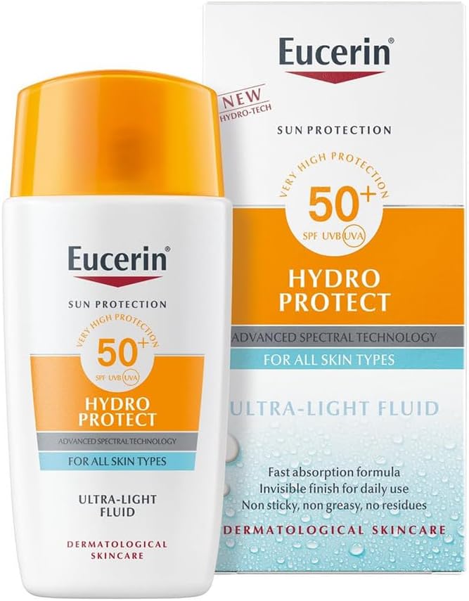 Eucerin Sun Face Hydro Protect Ultra Light Fluid Spf50 50ml - Image 1