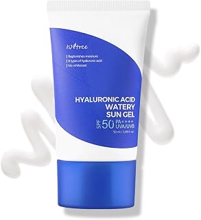 ISNTREE Sunscreen Hyaluronic Acid Watery Sun Gel 50ml - crème solaire à l'hyaluron SPF 50+ - Image 1