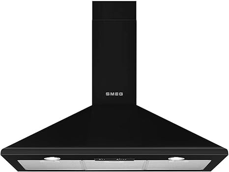 Cooker Hood Deco Smeg KSED95NEE L90 Black - Image 1