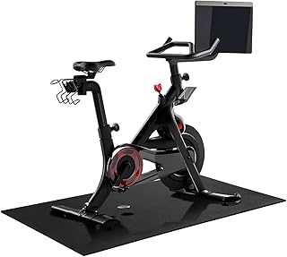 Peloton Bike Mat | 6mm Thick, 36" x 72", Exercise Bike Mat, Treadmill for Hardwood Floors or Carpet, Non-Slip & Sweat Resistant Mat - Image 1