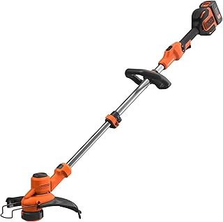 BLACK+DECKER Coupe-Bordures sans Fil 36V avec Batterie et Chargeur Rapide - Largeur de Coupe 33cm, Moteur brushless, déroulement Automatique du Fil, Vitesse Variable - BCSTA536L1-QW - Image 1