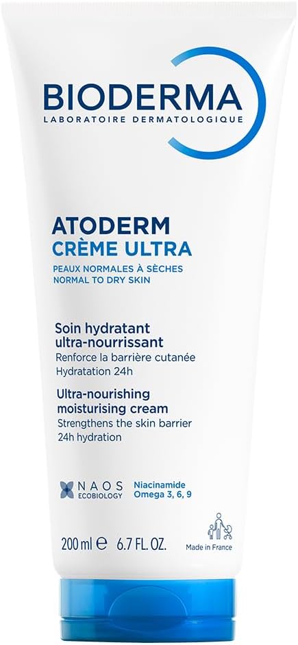 BIODERMA Atoderm Crème Ultra-nourrissante Hydratation Immédiate Peaux Sensibles Normales à Sèches 200 ml - Image 1